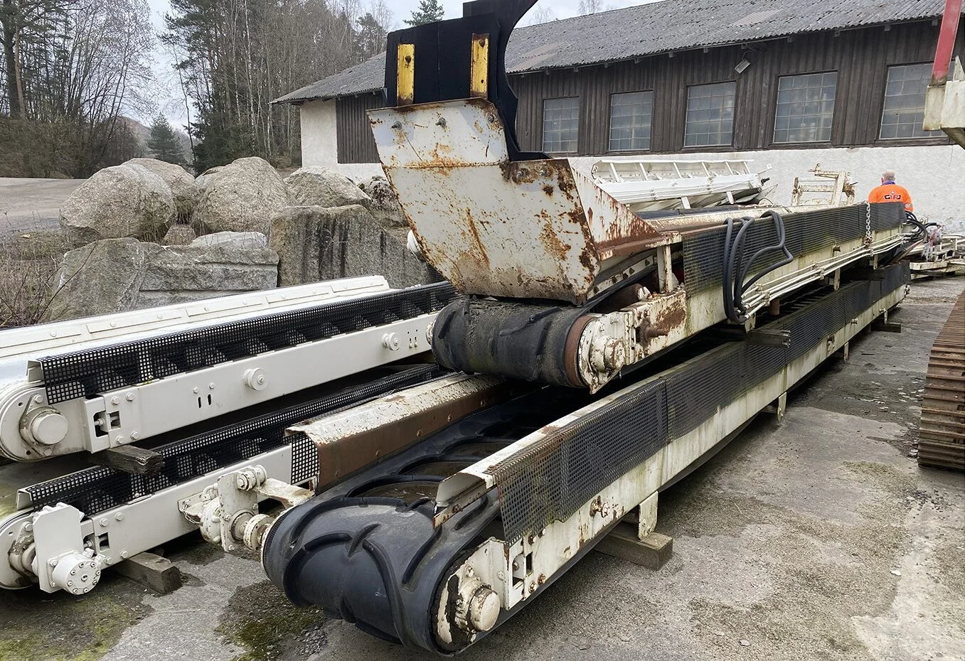 Gebrauchte Siebanlage GIPOSCREEN S 167 DR