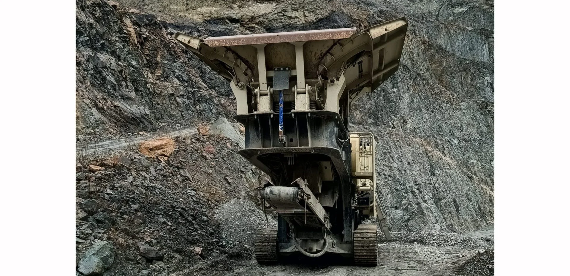 Gebrauchte Backenbrechanlage Metso Lokotrack LT 106