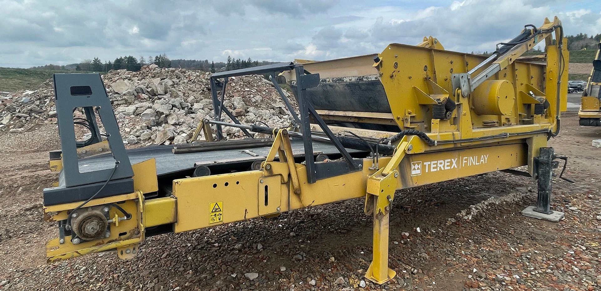 Gebrauchte Prallbrechanlage Terex Finlay I 110 RS