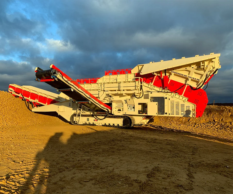Gipo RR 130 Rollenrostanlage