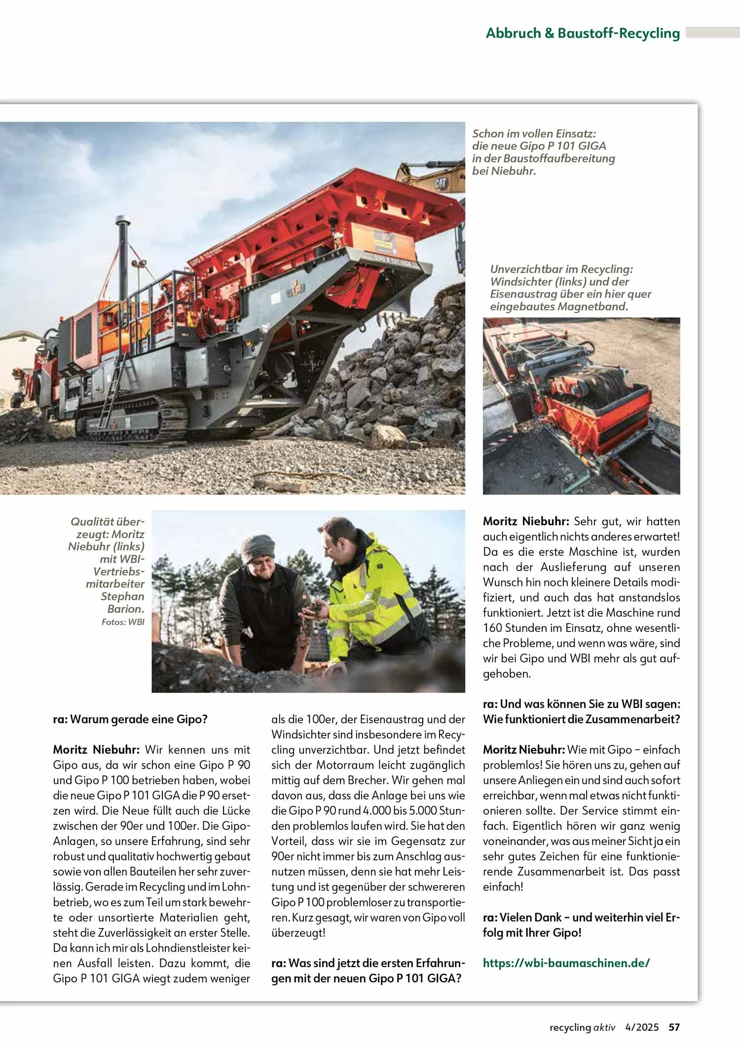 Titelblatt Presse RA 04.2025 WBI